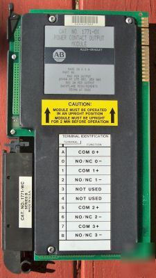 Allen bradley ab 1771OX 1771-ox power contact output 