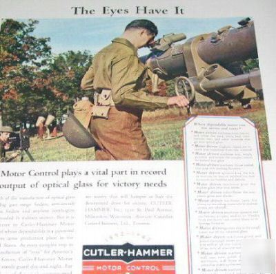 Cutler-hammer motor controls 50TH anniv. -3 1942 ads