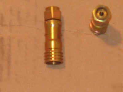 Lot of 2: coaxial connectors m# gaf-360-11U used goods 
