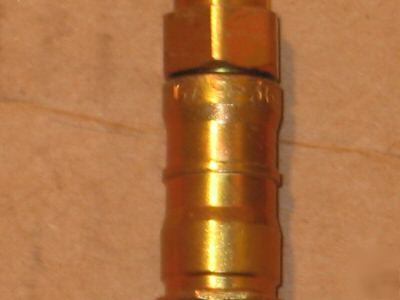 Lot of 2: coaxial connectors m# gaf-360-11U used goods 