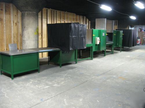 Magnaflux type zyglo penetrant system ndt equipment 
