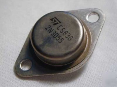 New 10 - 2N3055 npn power transistor 10A/60V - 