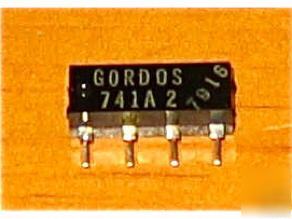 New gordos 741A-2 spst no relay 5 vdc coil