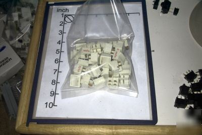 New switches, bag lot, panel mount, 10A, 7/8X7/8, 