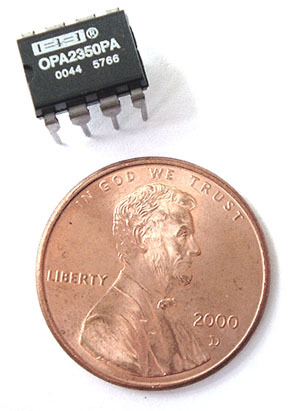 Op amp ~ ti ~ OPA2350P OPA2350 pa ~ cmos op amps (3)