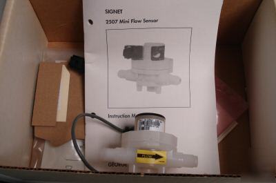 Signet 2507 mini flow sensor SG3-2507.100-2V