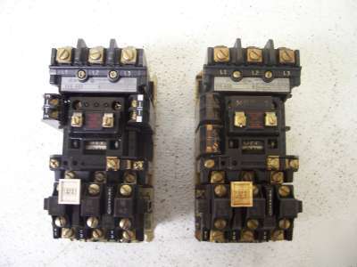 Allen-bradley 509-aod size 0 motor starter lot of 2