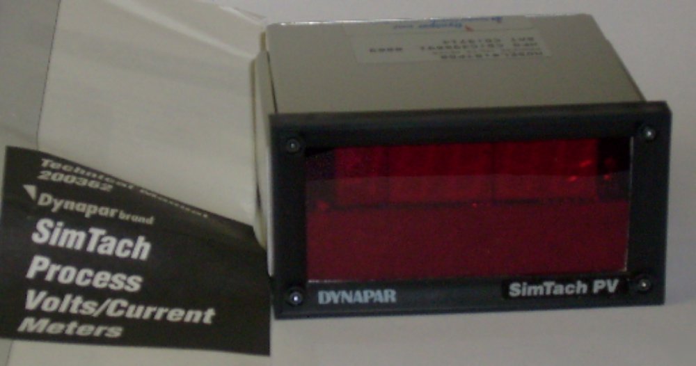 Dynapar simtach pv stpso process volt currrent meter 