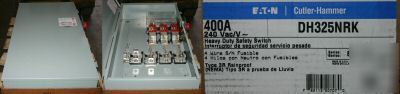 New cutler hammer 400 amp heavy duty safety switch 