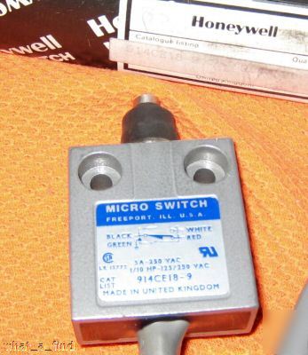 New honeywell 914CE18-9 micro limit switch 914CE189