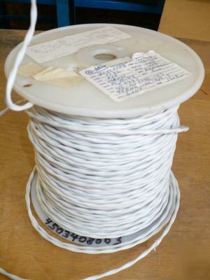 New stranded, shielded, copper wire, 2 pr., 18-24 gauge