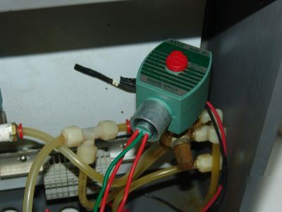 Waterproof control box w/asco red hat valves & switches