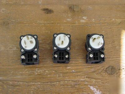 3 straight blade angle plugs 4 position
