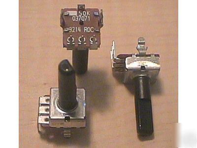 50K cts series 250 board mount pots - 10 pieces