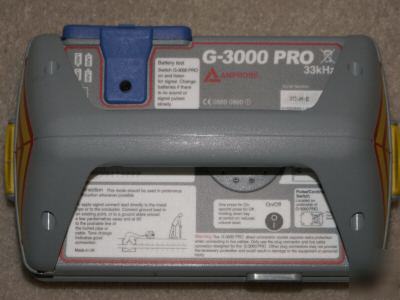 Amprobe at-3000 underground buried wire & pipes locator