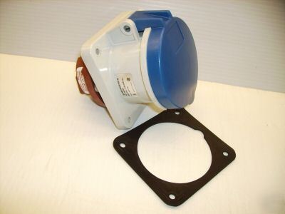 Mennekes pin&sleeve receptacle HBL560R9W 560R9W 60 amp