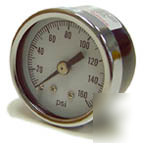 New air gauge 0-160PSI 1/8