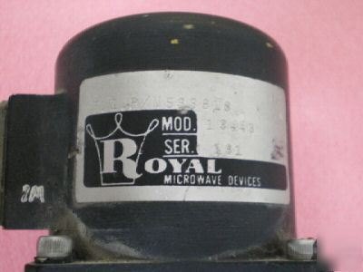 Royal microwave WR90 9.0-9.6GHZ waveguide switch 4 port