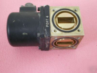 Royal microwave WR90 9.0-9.6GHZ waveguide switch 4 port