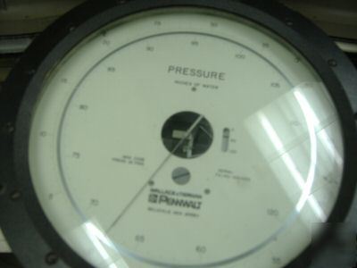 Wallace & tiernan pennwalt pressure gauge 0-120