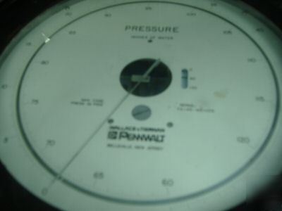 Wallace & tiernan pennwalt pressure gauge 0-120