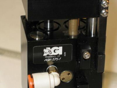 Agi wide angle pneumatic air parallel gripper agw-375-1