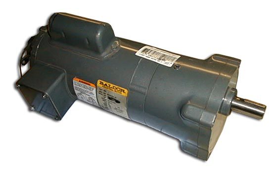 Baldor industrial gear motor 115V / 230V 29 rpm 1/4 hp