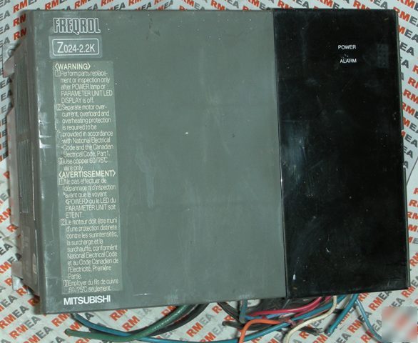 Mitsubishi frequel inverter fr-Z024-2.2K-ul 3HP 200/230