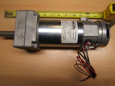 New 24V dc electric motor w/ 20:1 gearbox - 
