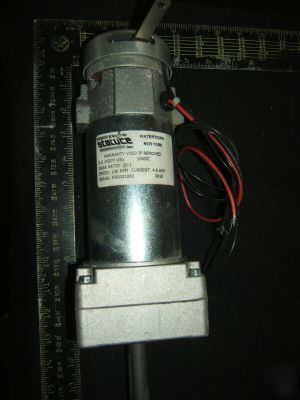 New 24V dc electric motor w/ 20:1 gearbox - 