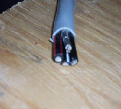 New # 4 awg 4 wire xhhw s-e-r wire 600 volts 40FT 