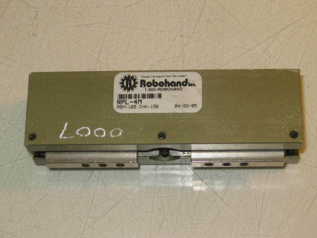 Robohand pneumatic air parallel gripper rpl-4M