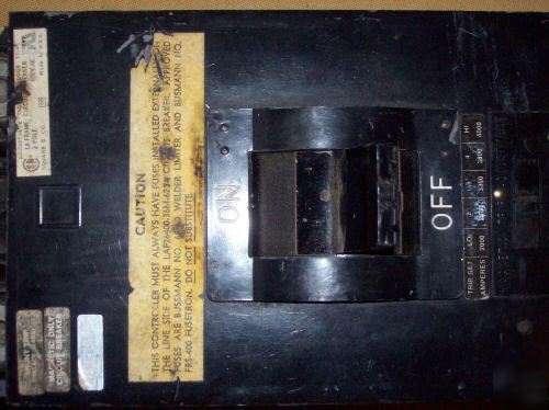 Square d circuit breaker 600 volt 2 pole # LAF26400