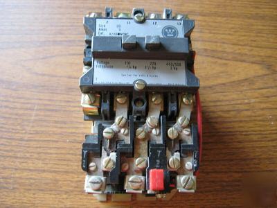 Westinghouse A200MACAC size 00 starter style 765A37G01