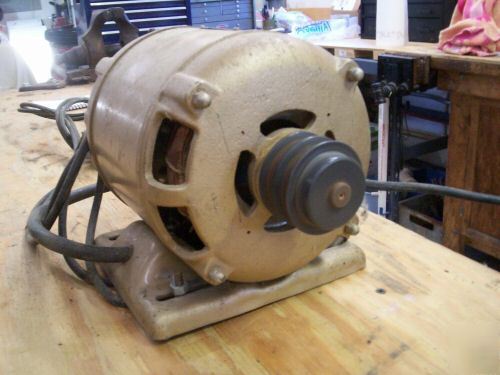 Old craftsman tools 1 hp motor 3600 rpm 1/60/115/230V 