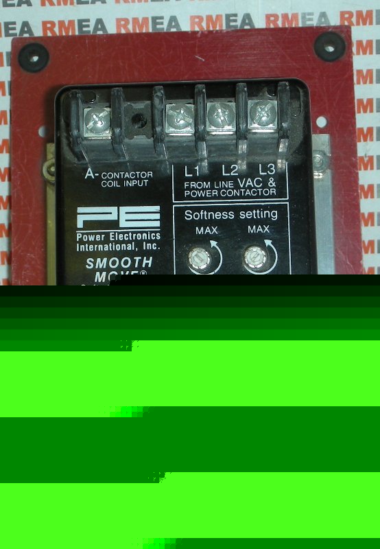 Pe smooth move soft start motor control SM4A1B 115/208V
