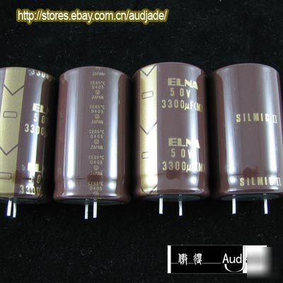 10PCS 3300UF 50V elna silmicii rfs hi-end audio cap