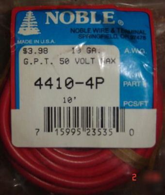 Automotive electrical wire 10 ga.