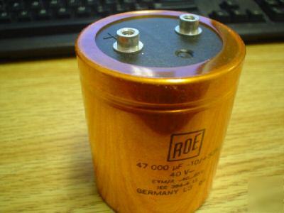 New 1 roe 40V 47000UF computer grade bus capacitor 