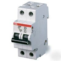 New 5 abb S202 K50 2 pole 50 amp circuit breaker