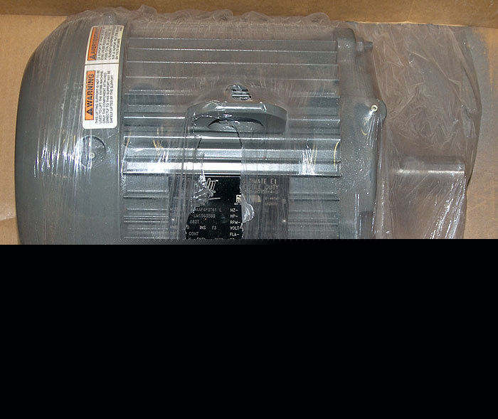 New lincoln 3 hp electric motor 3 ph hostile duty