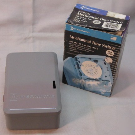  intermatic T101 mechanical time switch 120V 40AMP 