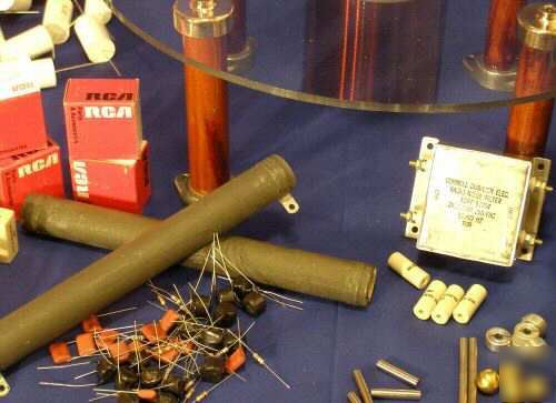 Tesla coil package complete with all items shown 
