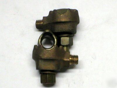 2 transformer / tank ground connectors #6 - 250 
