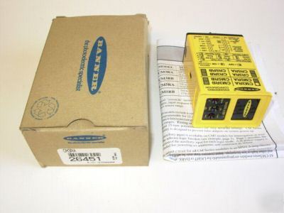 Banner engineering CM3RA amplifier modules lot of 2 