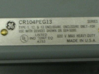 General electric box enclosure series a