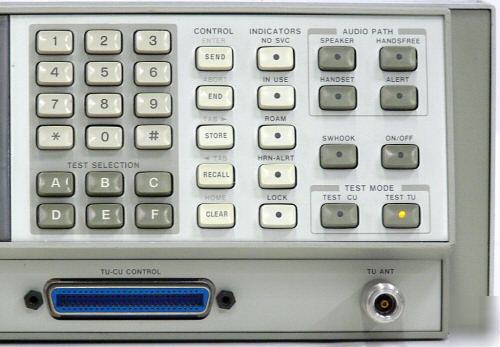 Hp agilent 8958A cell radio interface, 10 to 1500 mhz