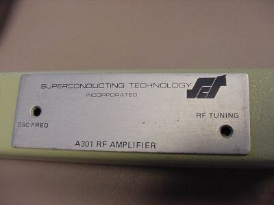 Magnetometer #A201 superconducting technology