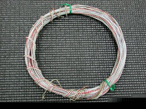 New we 22AWG cloth wire 100 feets vintage 1950's as 