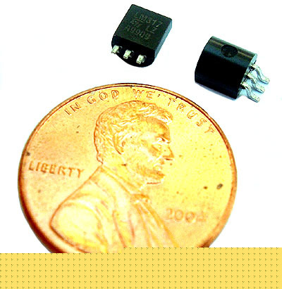 Adjustable voltage regulators ~ LM317LZ ~ TO92 [50]